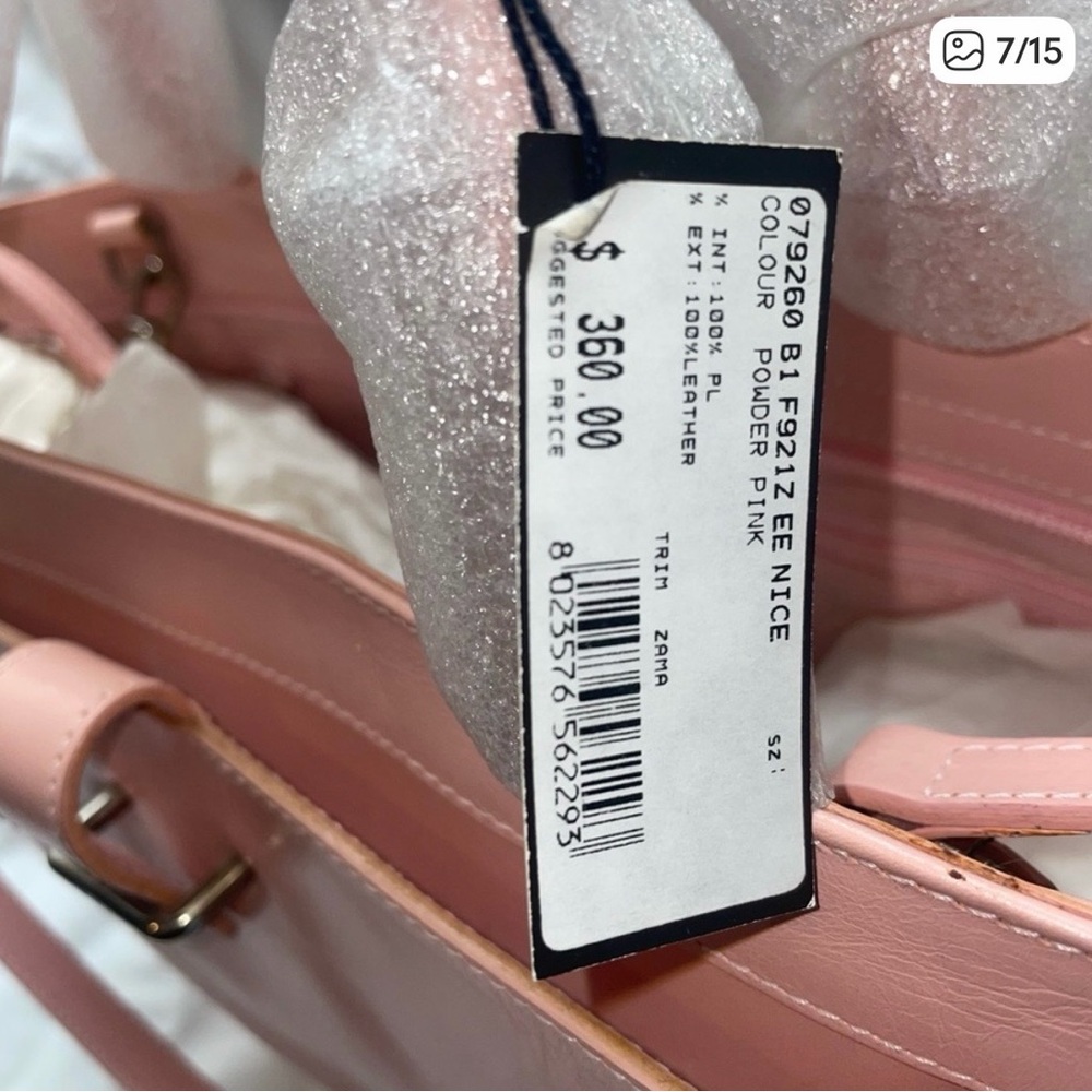 Furla Soft Pink Rectangular bag - Picture 10 of 14